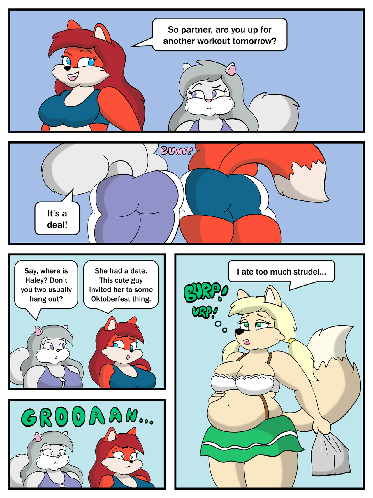 furry forced weight gain