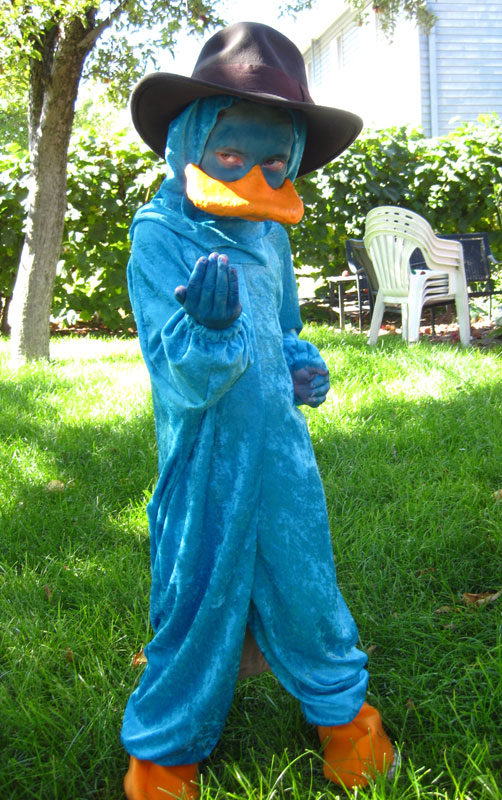 Perry the platypus cosplay