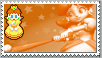 Princess Daisy stamp by HystericDesigns