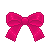 Free Magenta Bow Icon by Nightlight-Lullaby