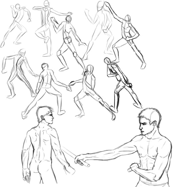 CGTalk | Sketch Thread - Practising Anatomy