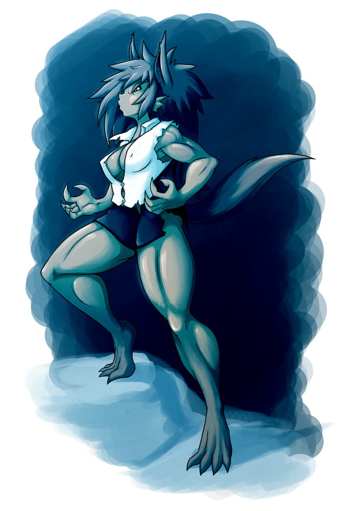 female werewolf costume