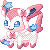 FREE Bouncy Sylveon Icon by Kattling