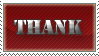Free Thank You Stamp by PaMonk