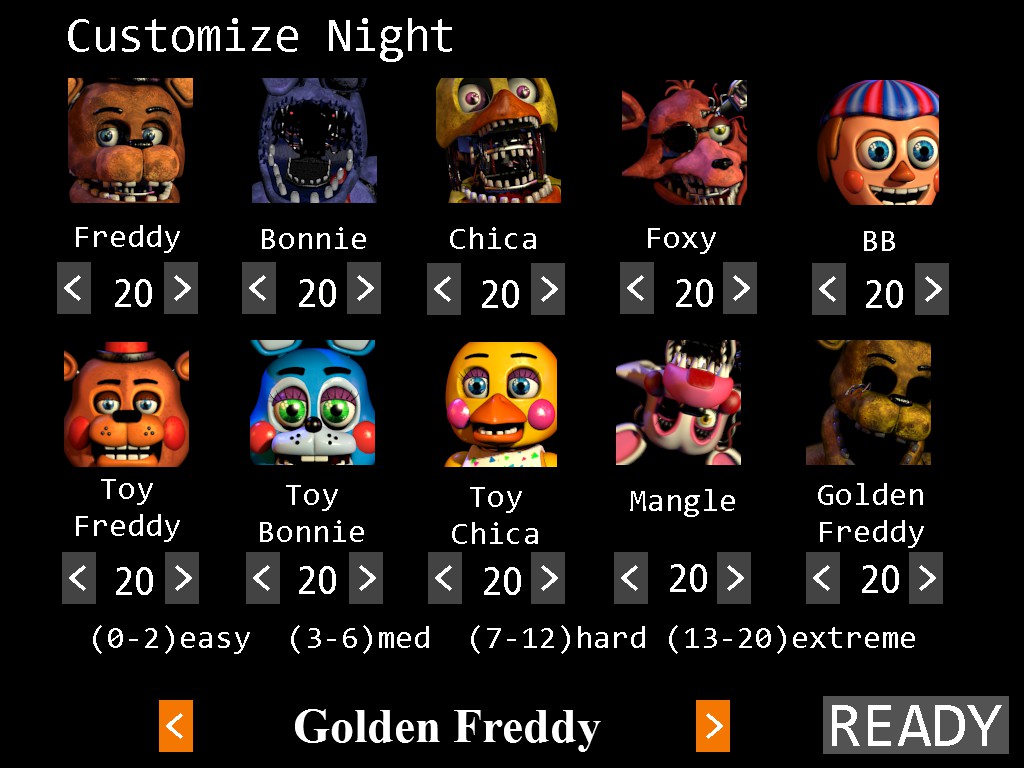 Golden Freddy in FNAF2 by CrystalisZelda