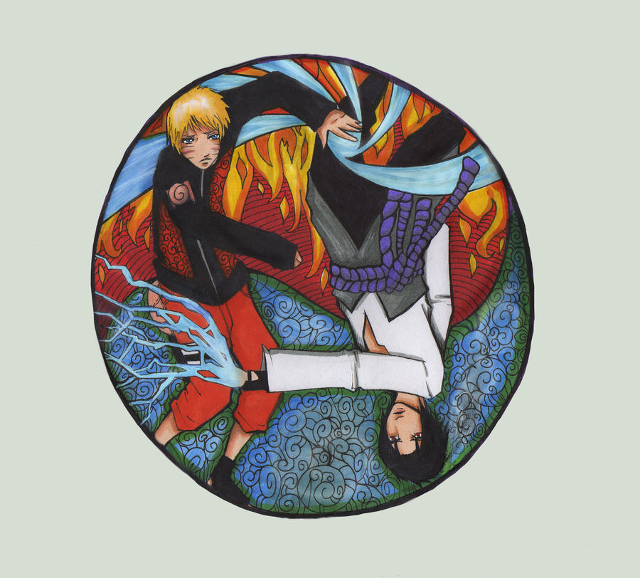 naruto and sasuke yin-yang by girlngreen7 on DeviantArt
