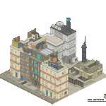 City Block One-B-1 by Seigneur-Hellequin