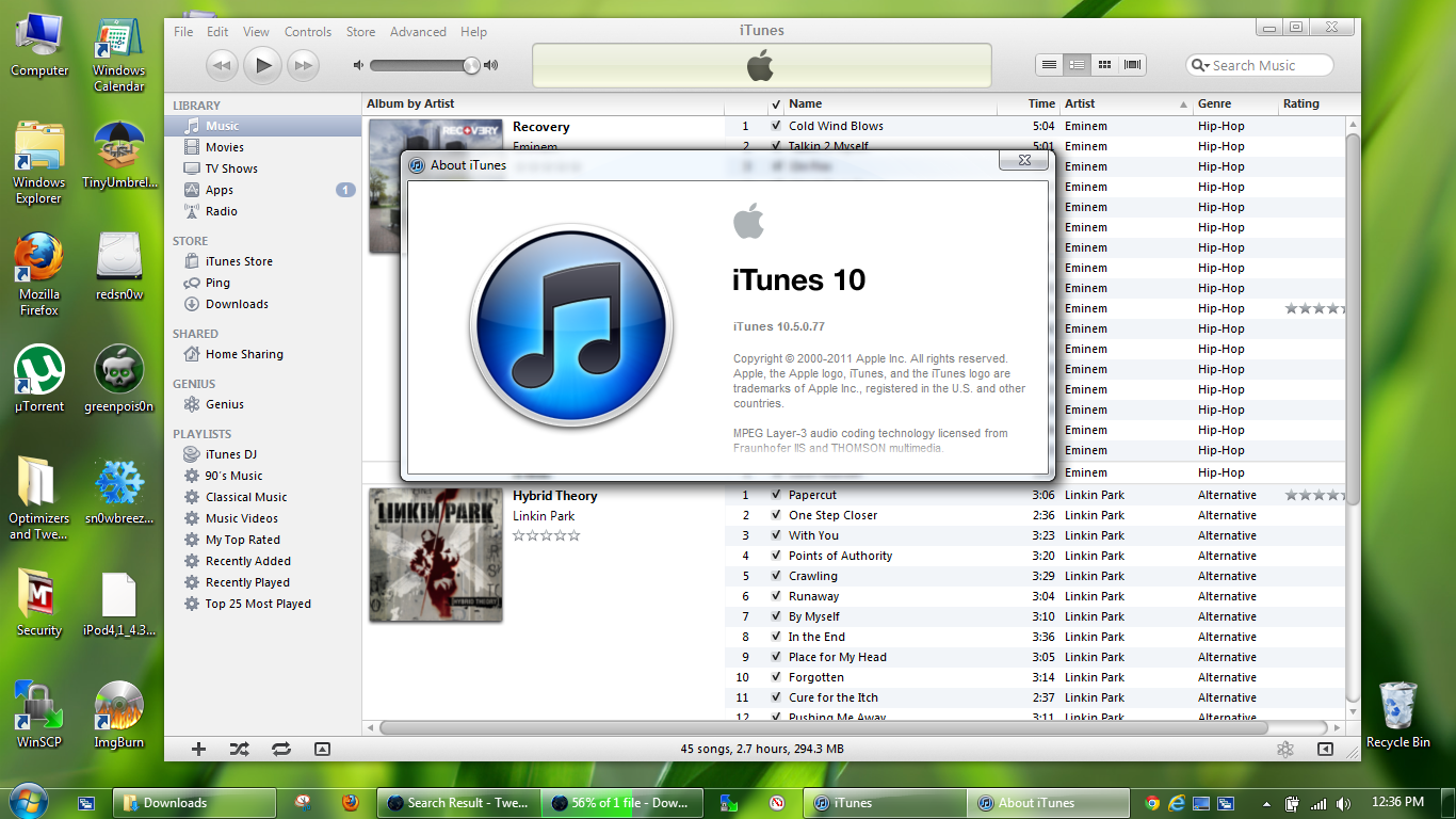 iTunes 10.5 beta 5 64 bit by scritperkid2 on DeviantArt